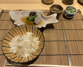 Dinner at Ginza Shinohara