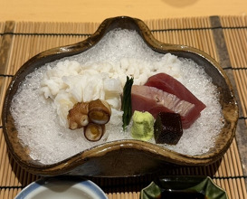 Dinner at Ginza Shinohara