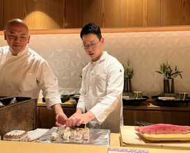 Dinner at Ginza Shinohara