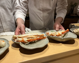 Dinner at Ginza Shinohara