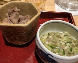 Dinner at Ginza Shinohara