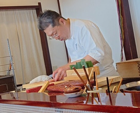 Dinner at Kappou Shintaku (割烹 新多久)