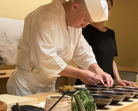 Dinner at Sushi Shunji
