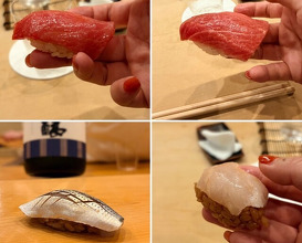 Dinner at Sushi Shunsuke Asagaya