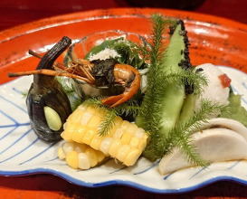 Dinner at Kusajiki Nakahigashi (草喰 なかひがし)