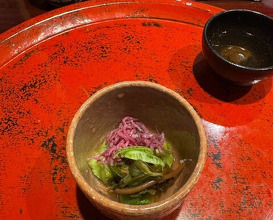 Dinner at Kusajiki Nakahigashi (草喰 なかひがし)