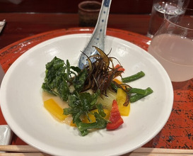 Dinner at Kusajiki Nakahigashi (草喰 なかひがし)