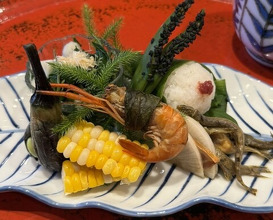 Dinner at Kusajiki Nakahigashi (草喰 なかひがし)