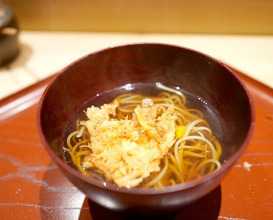 Dinner at Nihonbashi Sonoji (日本橋 蕎ノ字)