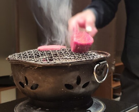 Dinner at Yakiniku Sudou Haruyoshi (焼肉すどう 春吉)