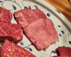 Dinner at Yakiniku Sudou Haruyoshi (焼肉すどう 春吉)