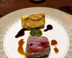 Dinner at SUGALABO V (スガラボヴィー)