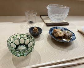 Dinner at Nihonbashi Kakigaracho Sugita