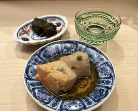 Dinner at Nihonbashi Kakigaracho Sugita
