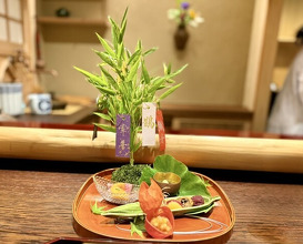 Dinner at Kashiwade no Tsukasa Suikouan (膳司 水光庵)