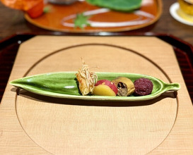 Dinner at Kashiwade no Tsukasa Suikouan (膳司 水光庵)