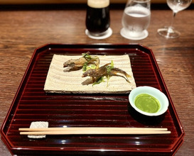 Dinner at Kashiwade no Tsukasa Suikouan (膳司 水光庵)