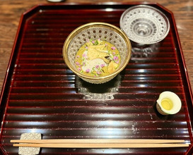 Dinner at Kashiwade no Tsukasa Suikouan (膳司 水光庵)