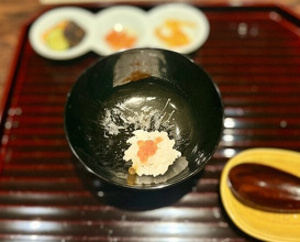 Dinner at Kashiwade no Tsukasa Suikouan (膳司 水光庵)