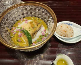 Dinner at Kashiwade no Tsukasa Suikouan (膳司 水光庵)