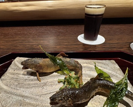 Dinner at Kashiwade no Tsukasa Suikouan (膳司 水光庵)