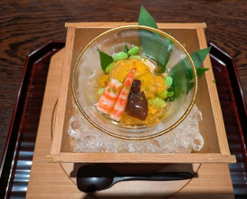 Dinner at Kashiwade no Tsukasa Suikouan (膳司 水光庵)