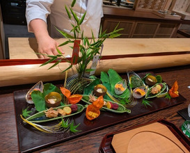 Dinner at Kashiwade no Tsukasa Suikouan (膳司 水光庵)
