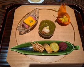 Dinner at Kashiwade no Tsukasa Suikouan (膳司 水光庵)