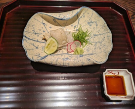 Dinner at Kashiwade no Tsukasa Suikouan (膳司 水光庵)