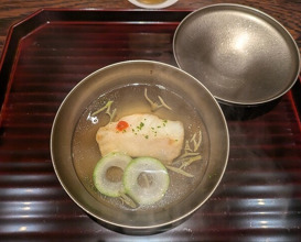 Dinner at Kashiwade no Tsukasa Suikouan (膳司 水光庵)