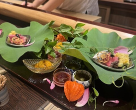 Dinner at Kashiwade no Tsukasa Suikouan (膳司 水光庵)