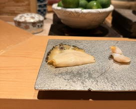 Dinner at Sushi Ei (寿司栄)