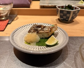 Dinner at Sushi Ei (寿司栄)