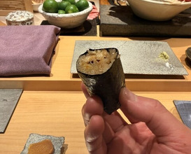 Dinner at Sushi Ei (寿司栄)