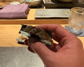 Dinner at Sushi Ei (寿司栄)