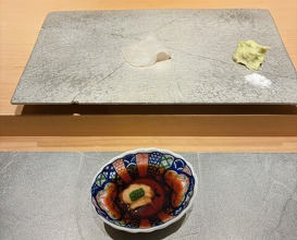 Dinner at Sushi Ei (寿司栄)