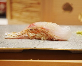 Dinner at Sushi Ei (寿司栄)