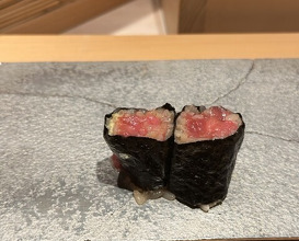 Dinner at Sushi Ei (寿司栄)