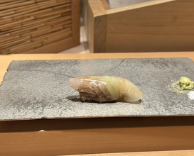 Dinner at Sushi Ei (寿司栄)