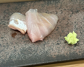 Dinner at Sushi Sho Yotsuya