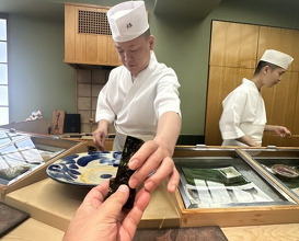 Dinner at Sushi Sho Yotsuya
