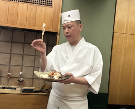 Dinner at Sushi Sho Yotsuya