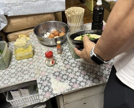 Dinner at Suzaki Shokuryohin Ten (須崎食料品店)