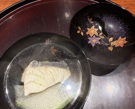 Dinner at Japanese cuisine Tagetsu (日本料理 太月)