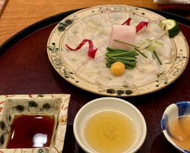 Dinner at Japanese cuisine Tagetsu (日本料理 太月)