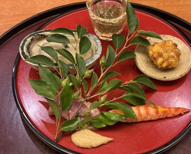 Dinner at Japanese cuisine Tagetsu (日本料理 太月)