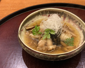 Dinner at Japanese cuisine Tagetsu (日本料理 太月)