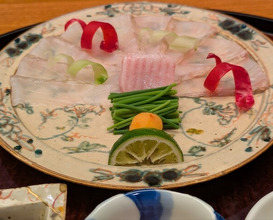 Dinner at Japanese cuisine Tagetsu (日本料理 太月)