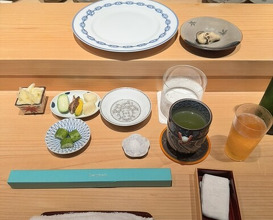 Dinner at Sushi Takamitsu