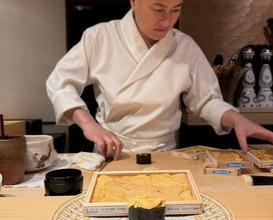 Dinner at Sushi Takamitsu